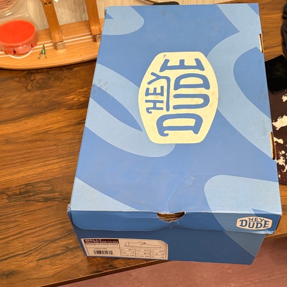 Hey Dude Bright Orange Camo Sneakers - Picture 4 of 4